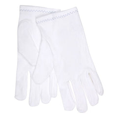 MCR SAFETY Mcr Safety 8771S Inspection Gloves Small White Polyester