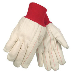 MCR SAFETY Mcr Safety 9018CR Double Palm Canvas Work Gloves