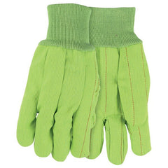 MCR SAFETY Mcr Safety 9018CDGB Double Palm Canvas Gloves Large
