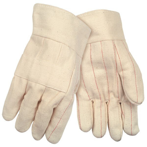 MCR SAFETY Mcr Safety 9124KI Hot Mill Glove Large 24 Oz Cotton