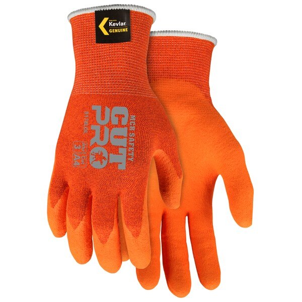 MCR SAFETY Mcr Safety 9178LOXXL Cut Resistant Glove 2XL Orange 13 Gauge