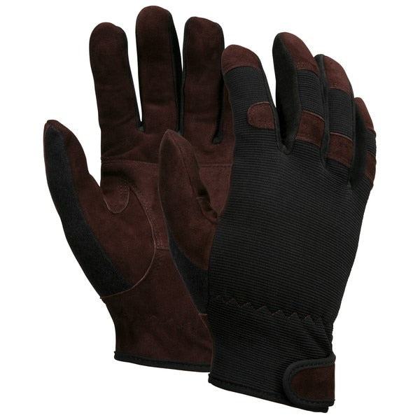 MCR SAFETY Mcr Safety 920M Cowhide Mechanics Gloves Medium