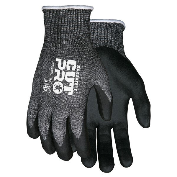 MCR SAFETY Mcr Safety 92723NFM Cut Resistant Gloves Medium Black