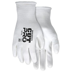 MCR SAFETY Mcr Safety 92773M Cut Resistant Gloves Medium White