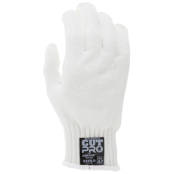 MCR SAFETY Mcr Safety 9345XLD Cut Resistant Gloves 7 Gauge Xl