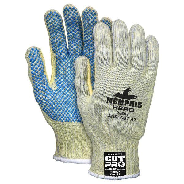 MCR SAFETY Mcr Safety 93857XL Cut Resistant Gloves Xl Blue 7 Gauge
