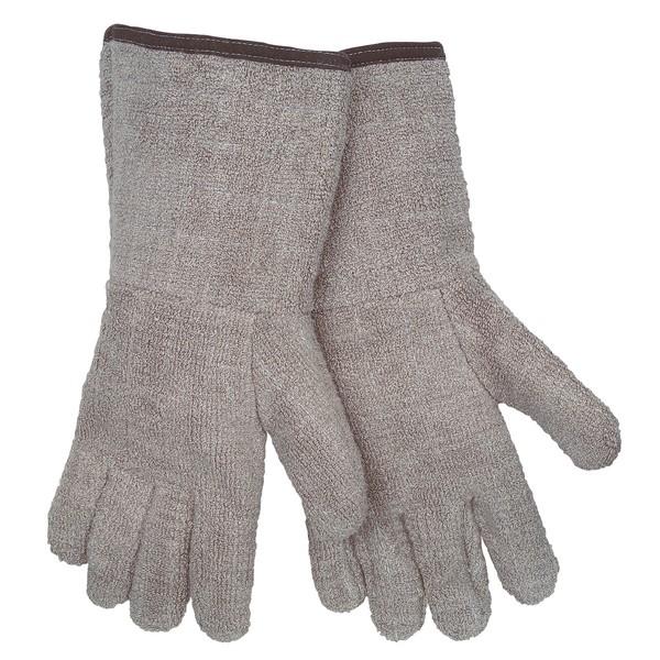 MCR SAFETY Mcr Safety 9432GFR Heat Resistant Terry Cloth Gloves Xl