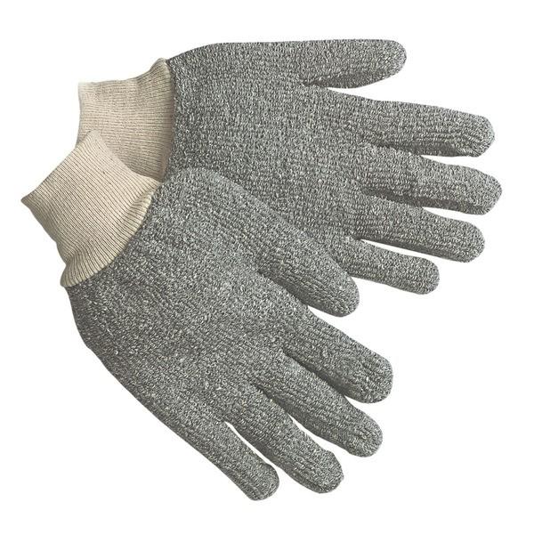 MCR SAFETY Mcr Safety 9420KM Terrycloth Work Gloves Large Gray