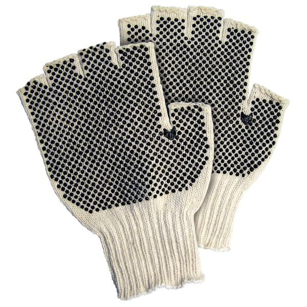 MCR SAFETY Mcr Safety 9508XLM Fingerless Gloves Xl Cotton Polyester