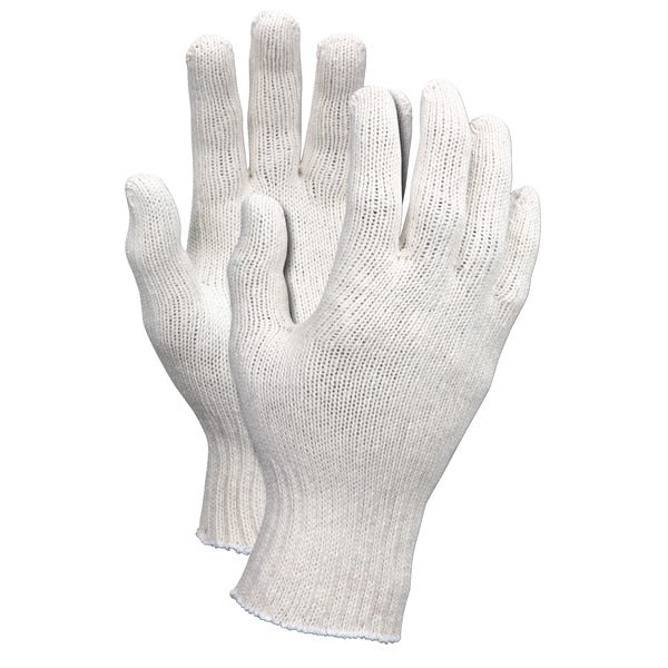 MCR SAFETY Mcr Safety 9501LM Memphis String Knit Gloves Large