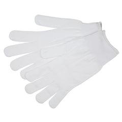MCR SAFETY Mcr Safety 9633XSM String Knit Gloves X-small White Nylon