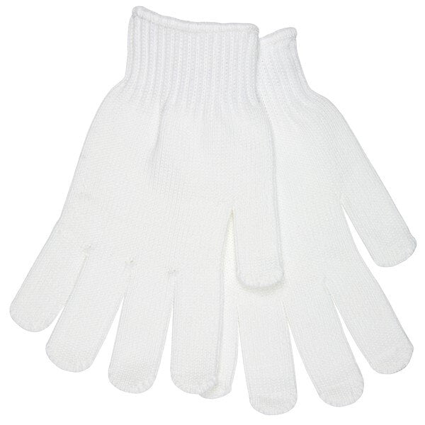 MCR SAFETY Mcr Safety 9615SM Heavy Weight Knit Gloves Small White