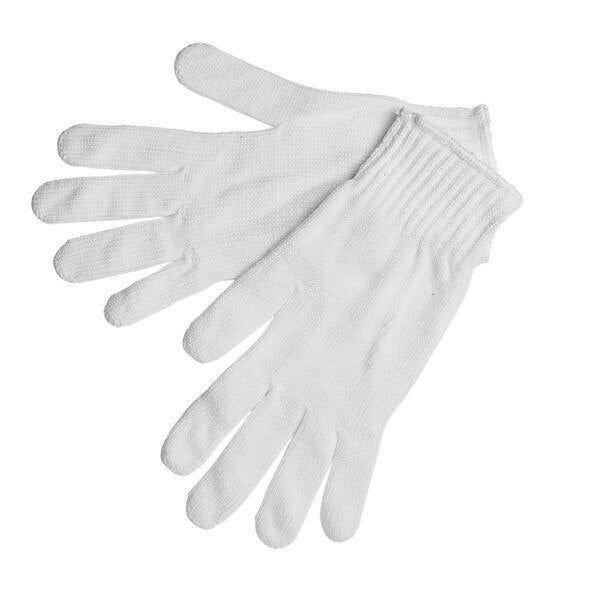 MCR SAFETY Mcr Safety 9616SM String Knit Gloves Small White Polyester