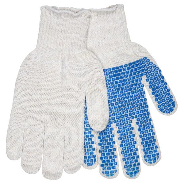 MCR SAFETY Mcr Safety 9650SMB Small Cotton Polyester Pvc Block Work Gloves