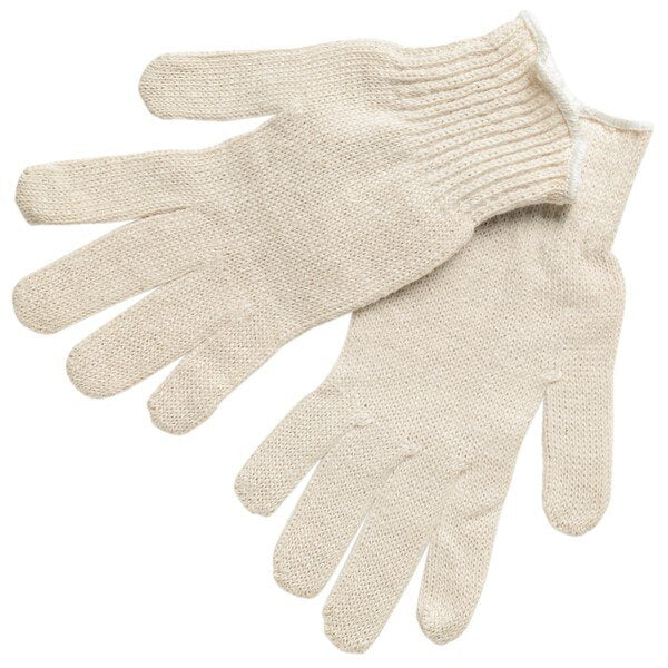 MCR SAFETY Mcr Safety 9638S Economy String Knit Gloves Small