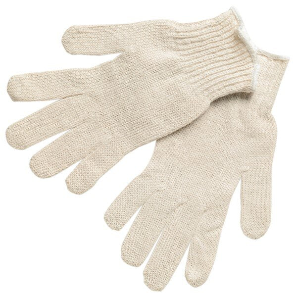 MCR SAFETY Mcr Safety 9638SM Cotton String Knit Gloves Small