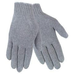 MCR SAFETY Mcr Safety 9639LM String Knit Gloves Large Gray