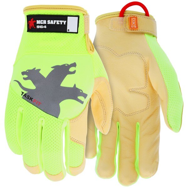 MCR SAFETY Mcr Safety 964XXL Mechanics Gloves 2x-large Goatskin
