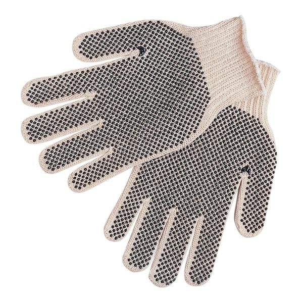 MCR SAFETY Mcr Safety 9660XSM Knit Gloves X-small Pvc Dot Grip