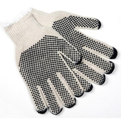 MCR SAFETY Mcr Safety 9667L Work Gloves Large Pvc Dot Cotton Polyester
