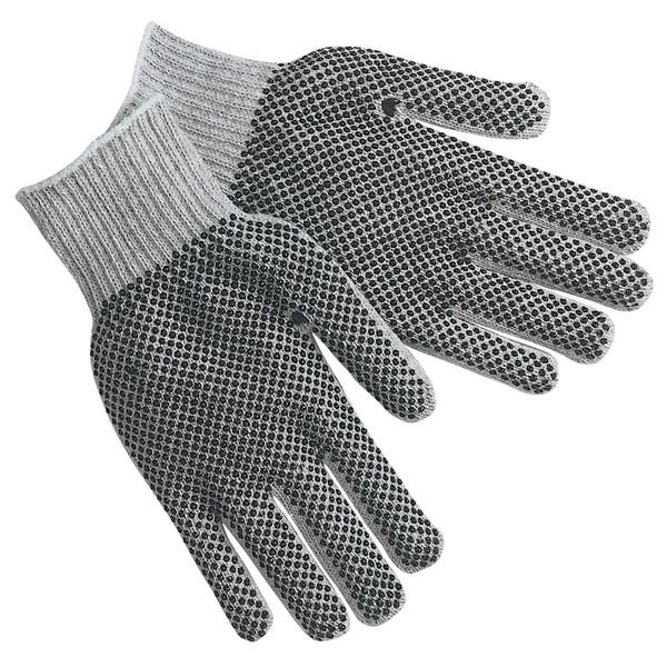 MCR SAFETY Mcr Safety 9662SM Work Gloves Small Pvc Dot Grip
