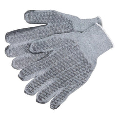 MCR SAFETY Mcr Safety 9676LM Honey Grip Work Gloves Large Gray