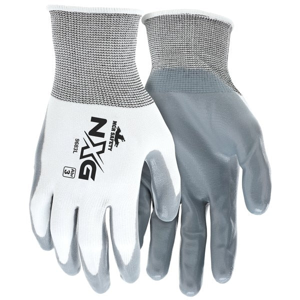MCR SAFETY Mcr Safety 9683XL Ultratech Nitrile Coated Gloves Xl Gray