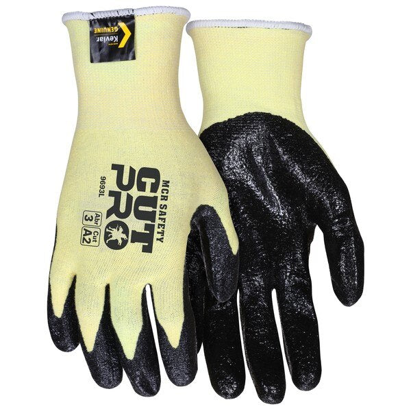 MCR SAFETY Mcr Safety 9693XXL Cut Resistant Gloves 2x-large