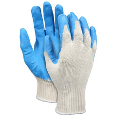 MCR SAFETY Mcr Safety 9682L Work Gloves Large Blue Latex Palm
