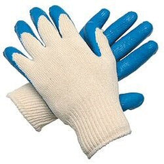MCR SAFETY Mcr Safety 9682S Latex Dip Palm Work Gloves Small