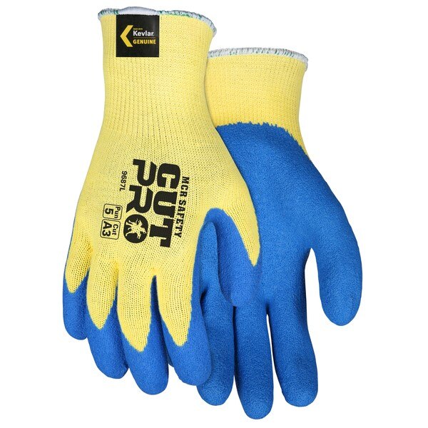 MCR SAFETY Mcr Safety 9687L Cut Resistant Gloves Kevlar Large