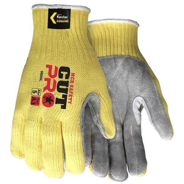 MCR SAFETY Mcr Safety 9686M Cut Resistant Gloves Kevlar Medium