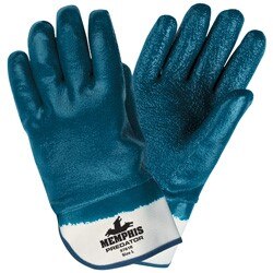 MCR SAFETY Mcr Safety 9761R-M Predator Nitrile Gloves Medium