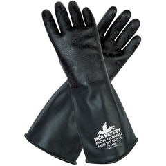 MCR SAFETY Mcr Safety CP14RS Butyl Guard Gloves 14 Inch Small