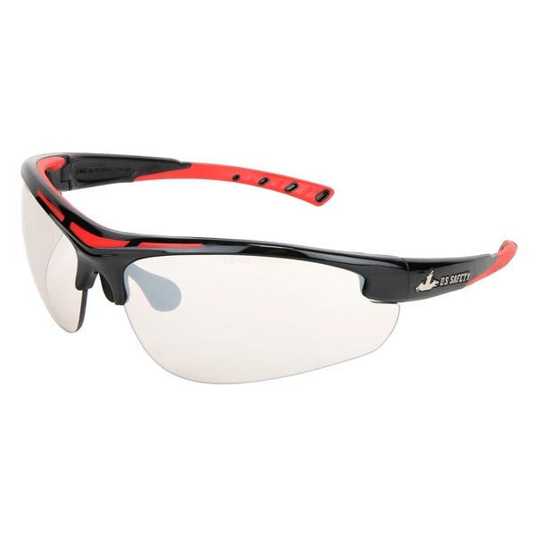 MCR SAFETY Mcr Safety DM1229 Safety Glasses Clear Mirror Lens