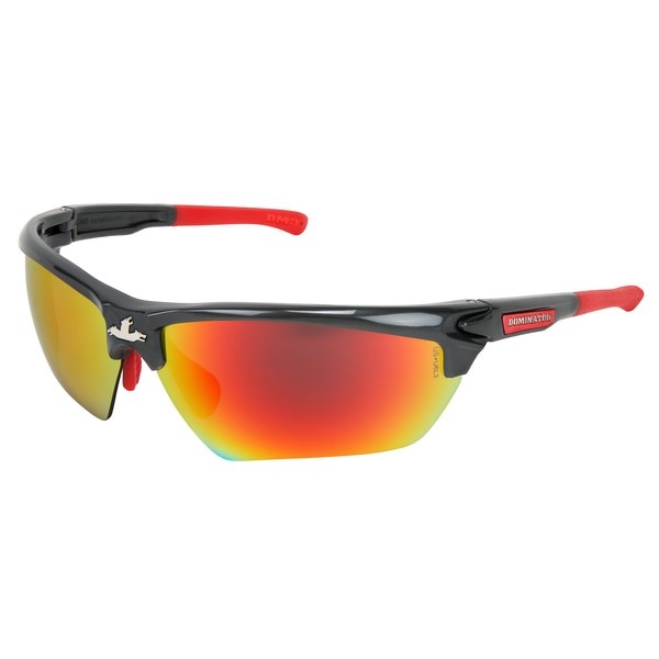 MCR SAFETY Mcr Safety DM131R Dominator DM3 Safety Glasses Fire Mirror