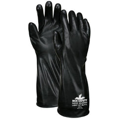 MCR SAFETY Mcr Safety CP7L Butyl Chemical Gloves 7 Mil Large 14 in