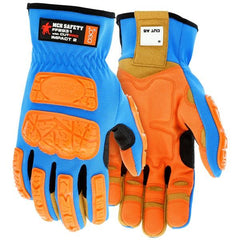 MCR SAFETY Mcr Safety FF2931L Forceflex Mechanics Gloves Large
