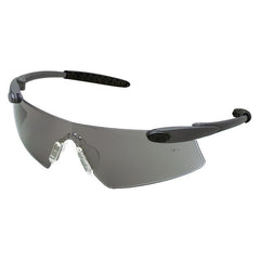 MCR SAFETY Mcr Safety DS112 Safety Glasses Gray Lens Black Temple