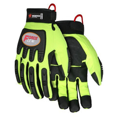 MCR SAFETY Mcr Safety HV300XXL Forceflex Mechanics Gloves 2XL