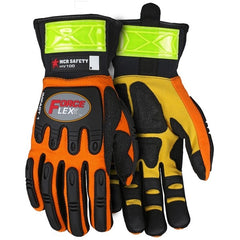 MCR SAFETY Mcr Safety HV100XXXL Forceflex Mechanics Gloves 3x-large