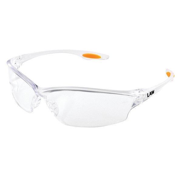 MCR SAFETY Mcr Safety LW210AF Safety Glasses Clear Anti-fog Lens