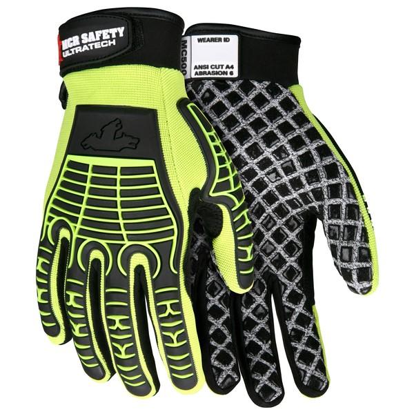 MCR SAFETY Mcr Safety MC500L Ultratech Mechanics Gloves Large