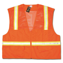 MCR SAFETY Mcr Safety HS201VM Economy Surveyor Safety Vest