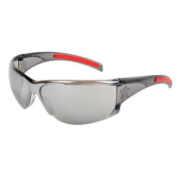 MCR SAFETY Mcr Safety HK117 HK1 Series Safety Glasses Silver Mirror