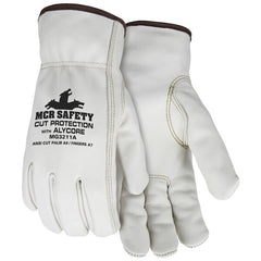 MCR SAFETY Mcr Safety MG3211AXXL Cut Resistant Leather Driver Gloves 2XL