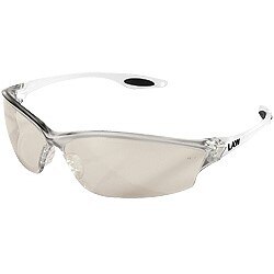 MCR SAFETY Mcr Safety LW219 Law LW2 Safety Glasses Clear Mirror