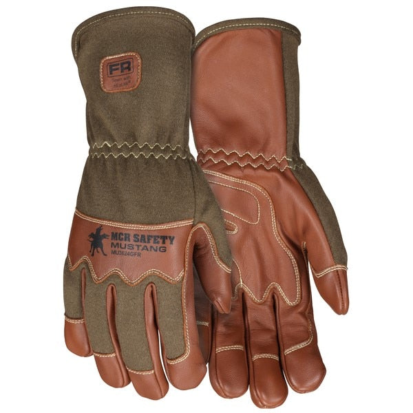 MCR SAFETY Mcr Safety MU3624GFRL Mustang Utility Driver Gloves Large