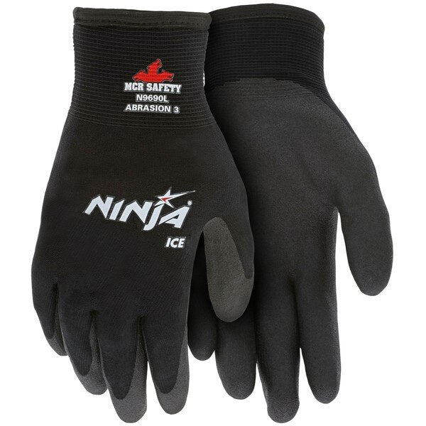 MCR SAFETY Mcr Safety N9690S Ninja Ice Insulated Work Gloves Small