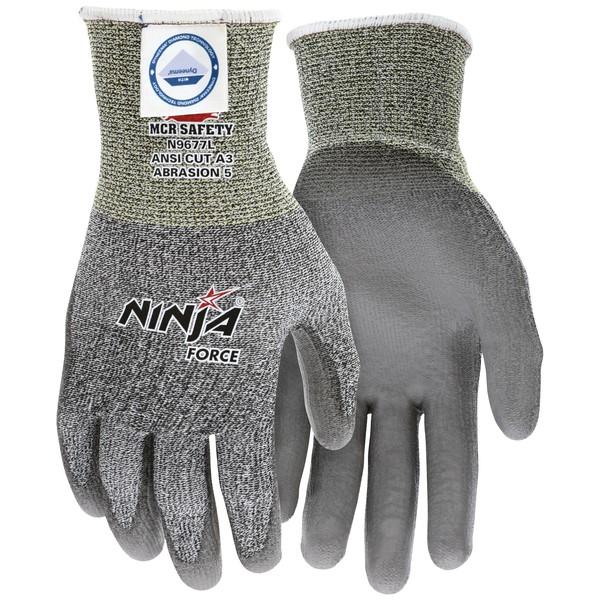 MCR SAFETY Mcr Safety N9677XL Ninja Force Cut Resistant Gloves Xl